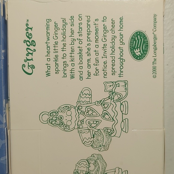 Longaberger 2 Sets Of 2 Vintage Pewter Ornaments Snow Friends And Roger & Ginger - Picture 12 of 12